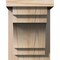 Ekena Millwork Mediterranean Smooth Corbel w/Backplate, Douglas Fir, 7 1/2"W x 10"D x 10"H COR08X10X10MED01SDF - alternate 4